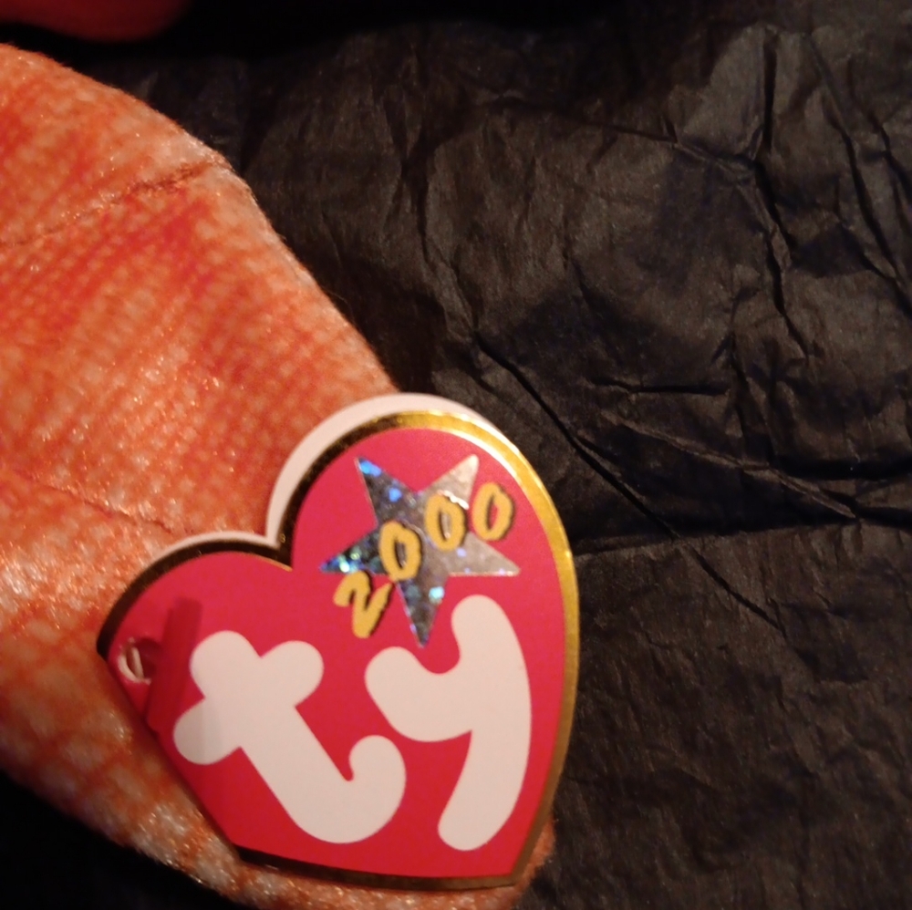 NWT TY BEANIE BABIES FLITTER & GLOW - Picture 7 of 10